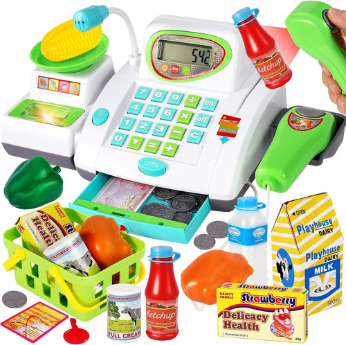 Toy till cash - till, register