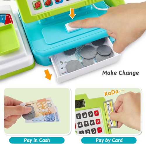 Linfun kids toy till cash - till,