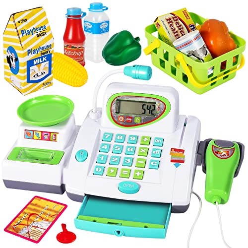 Childs big toy till - big, cash