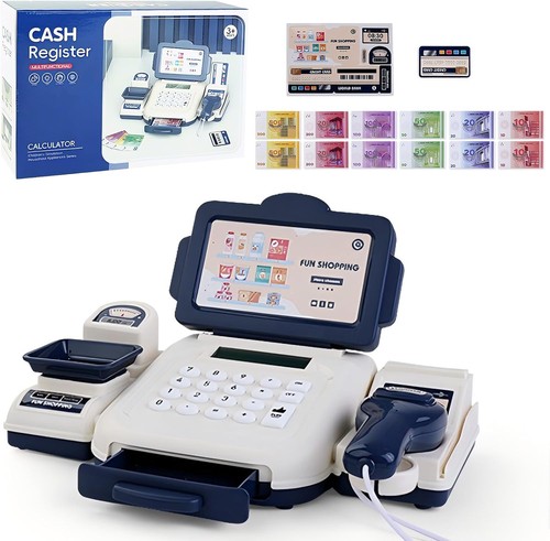 Plushcewt toy cash register - cash,