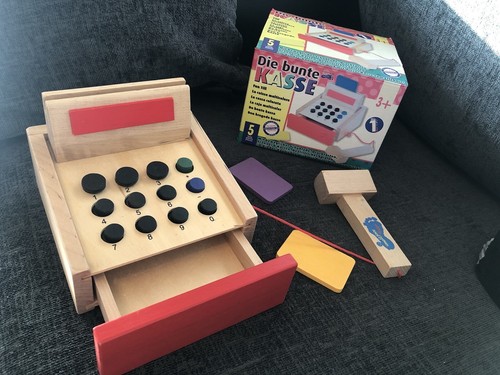 Brand new wooden - till, /