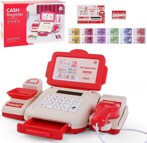 Plushcewt toy cash register - cash,